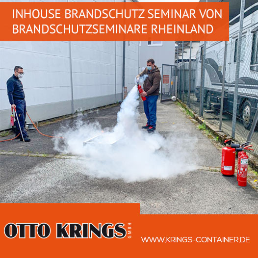Inhouse Brandschutz Seminar von  Brandschutzseminare Rheinland