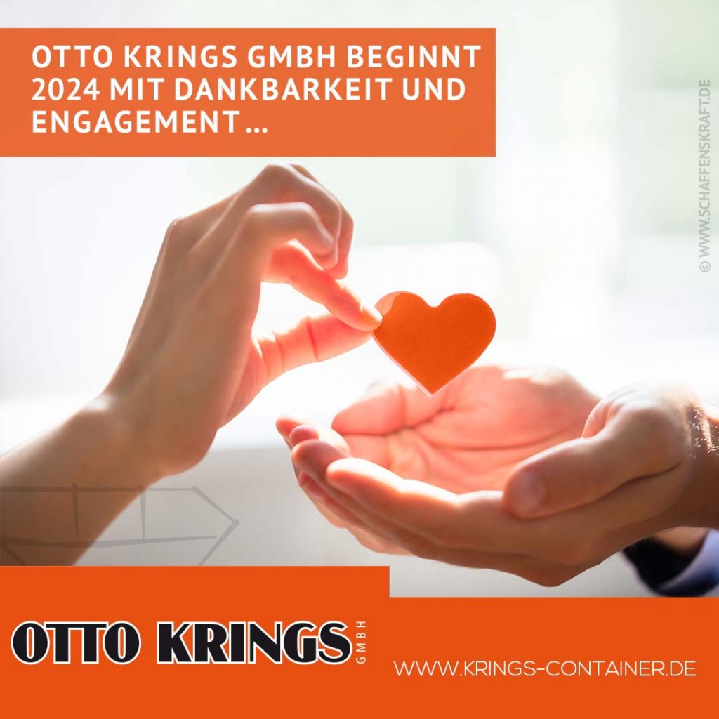 Otto Krings GmbH beginnt 2024 mit Dankbarkeit und Engagement ...