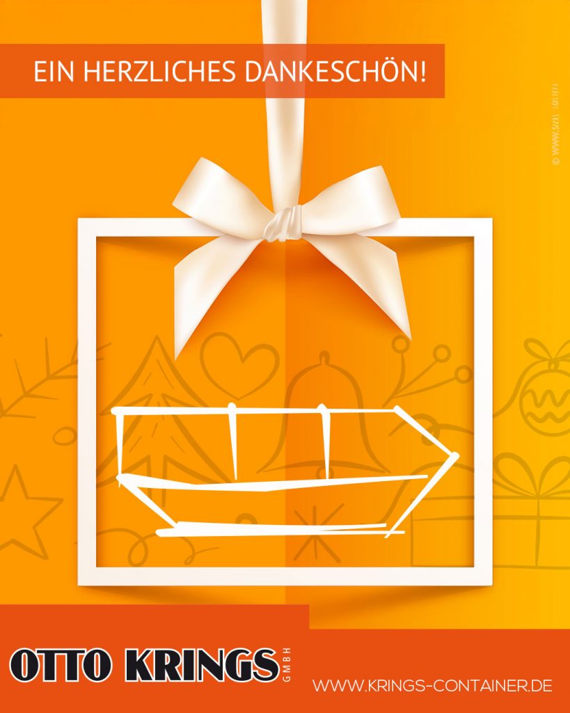 Ein herzliches Dankeschön!